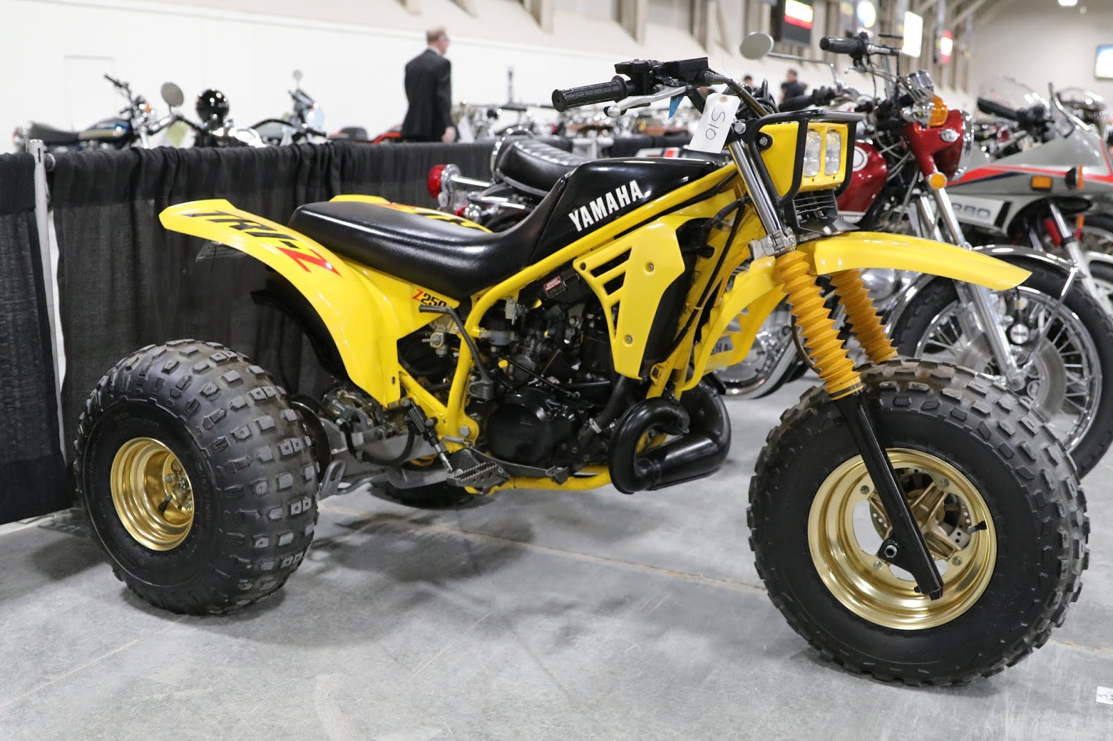 OldMotoDude 1985 Yamaha TriZ 250 sold for 6,050 at the 2020 Mecum