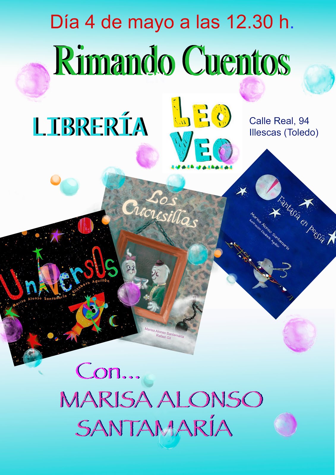 En la Librería LeoVeo de Illescas (Toledo)