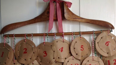 DIY Calendario de Adviento de Papel Craft