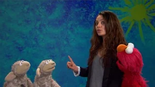 Mila Kunis and Elmo present the word Include. Sesame Street The Best of Elmo 3