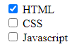 Custom Checkbox Using HTML and CSS
