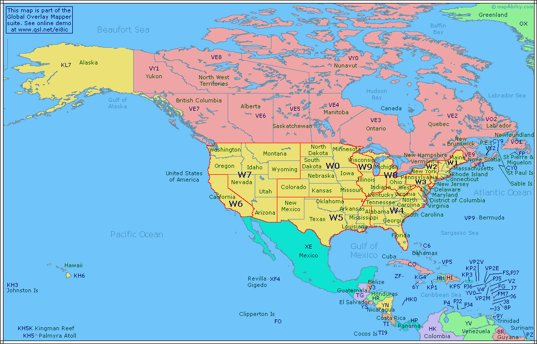 América do Norte | Mapas Geográficos da América do Norte - Enciclopédia