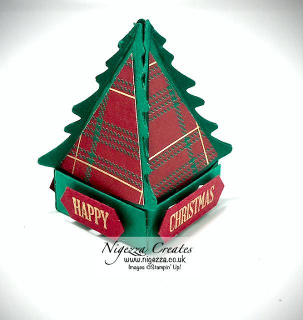 Nigezza Creates with Stampin' Up! Wrapped In Plaid & Reece's Cups