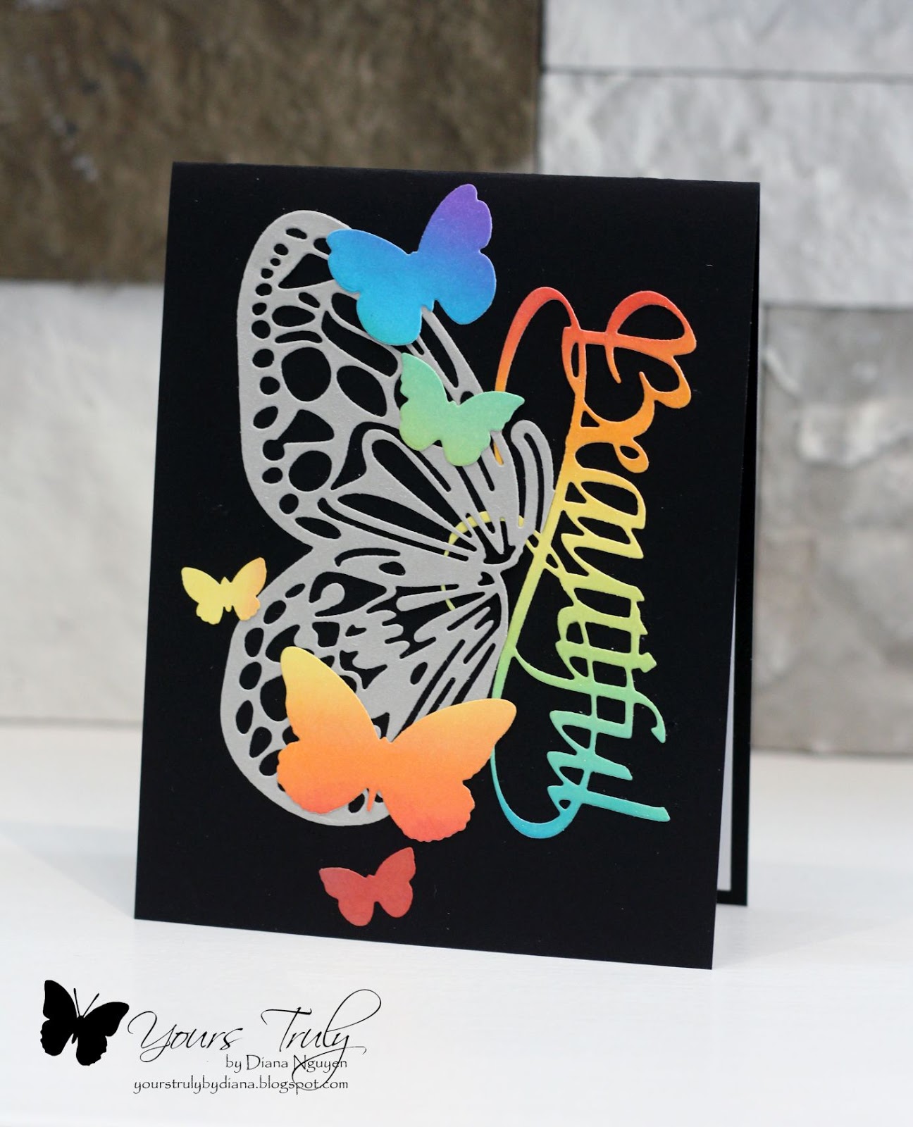 Yours truly butterfly