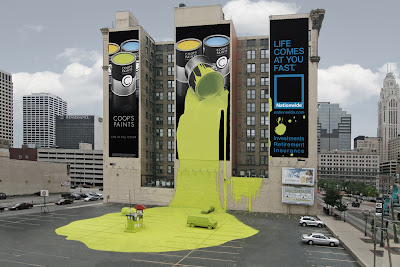 3d paint ad