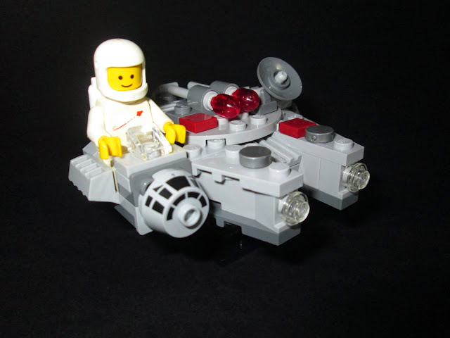 May the Fourth be with you! Spaceman drives Millennium Falcon 
