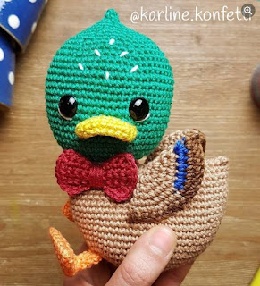 PATRON GRATIS PATO AMIGURUMI 45078