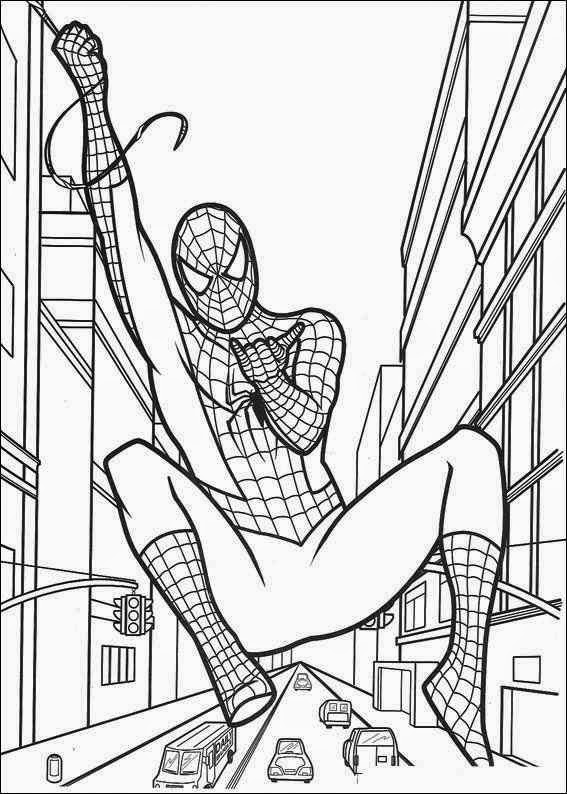 Spiderman free printable coloring pages coloring.filminspector.com