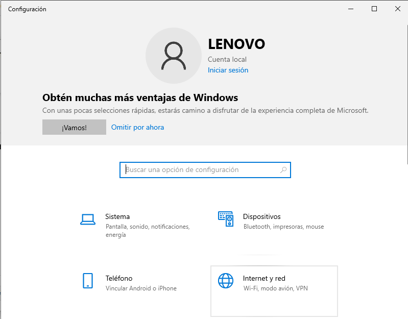 Como compartir wifi de mi laptop