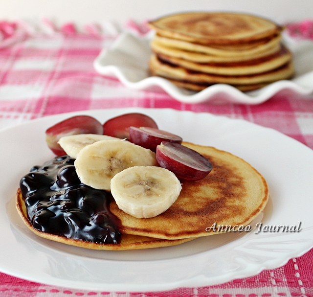 for Quick  Anncoo pancakes  Journal and without Come powder recipe    easy without Powder  baking Pancakes Baking
