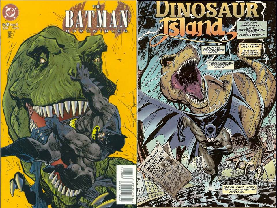 Dave's Comic Heroes Blog: Batman vs Dinosaurs