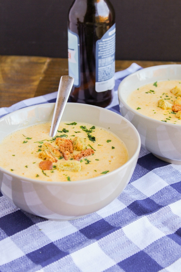 Cheddar Beer Soup