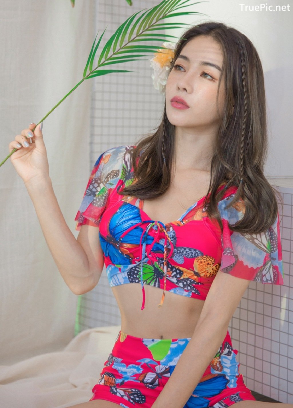 Image-An-Seo-Rin-Flower-and-Butterfly-Bikini-Korean-Model-Fashion-TruePic.net- Picture-30