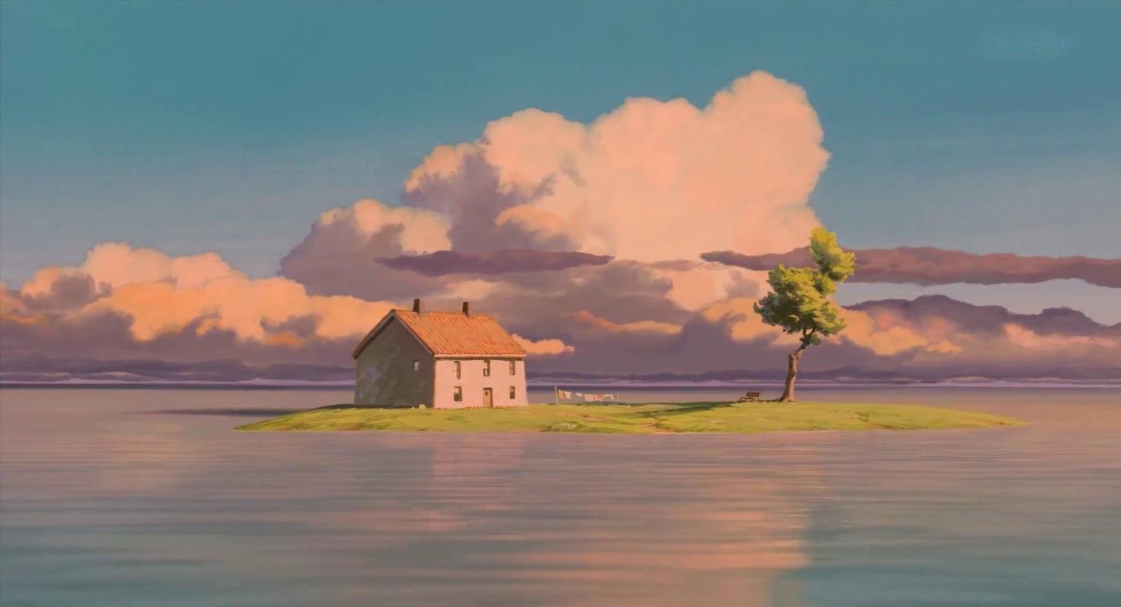 Pop Culture Safari!: Scenic vacation: Studio Ghibli animation backgrounds1600 x 867