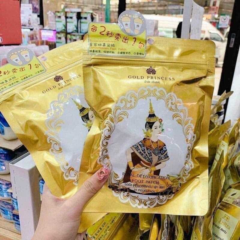 Miếng dán thải độc bàn chân Thái Lan gói 10 miếng