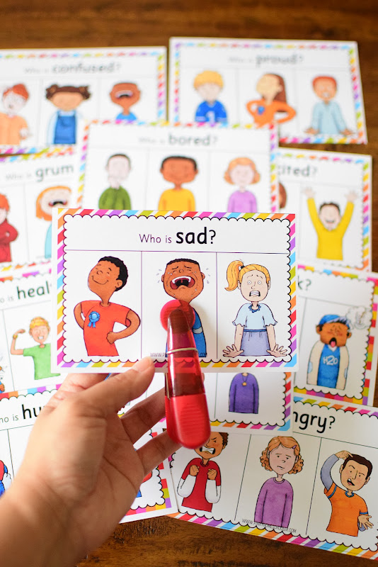 Human Body Preschool Mini Unit: FEELINGS AND EMOTIONS