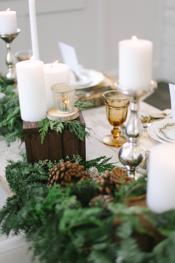 Ideas para decorar la mesa de Navidad