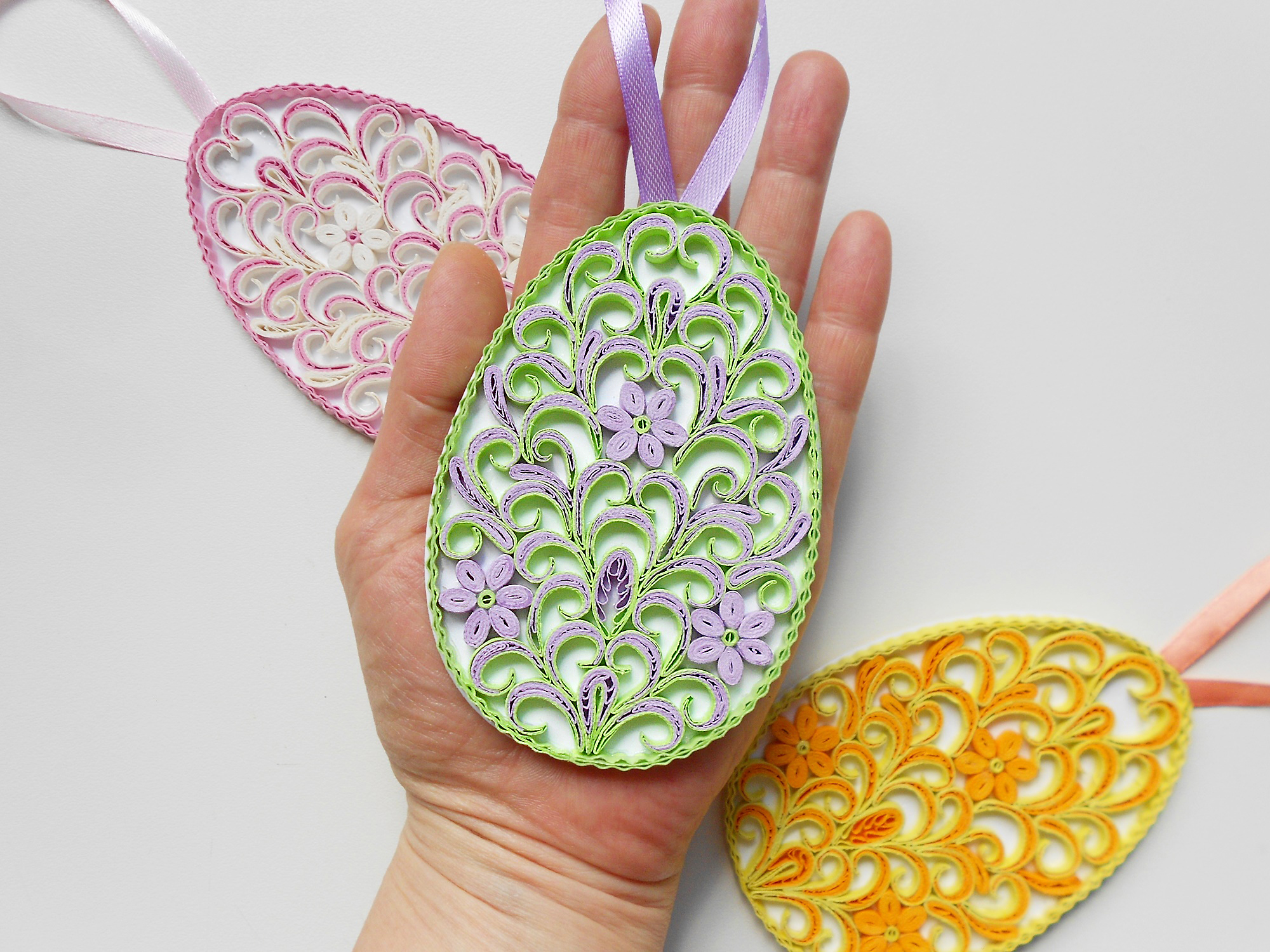 Paper quilling Easter egg Quilling by Ada