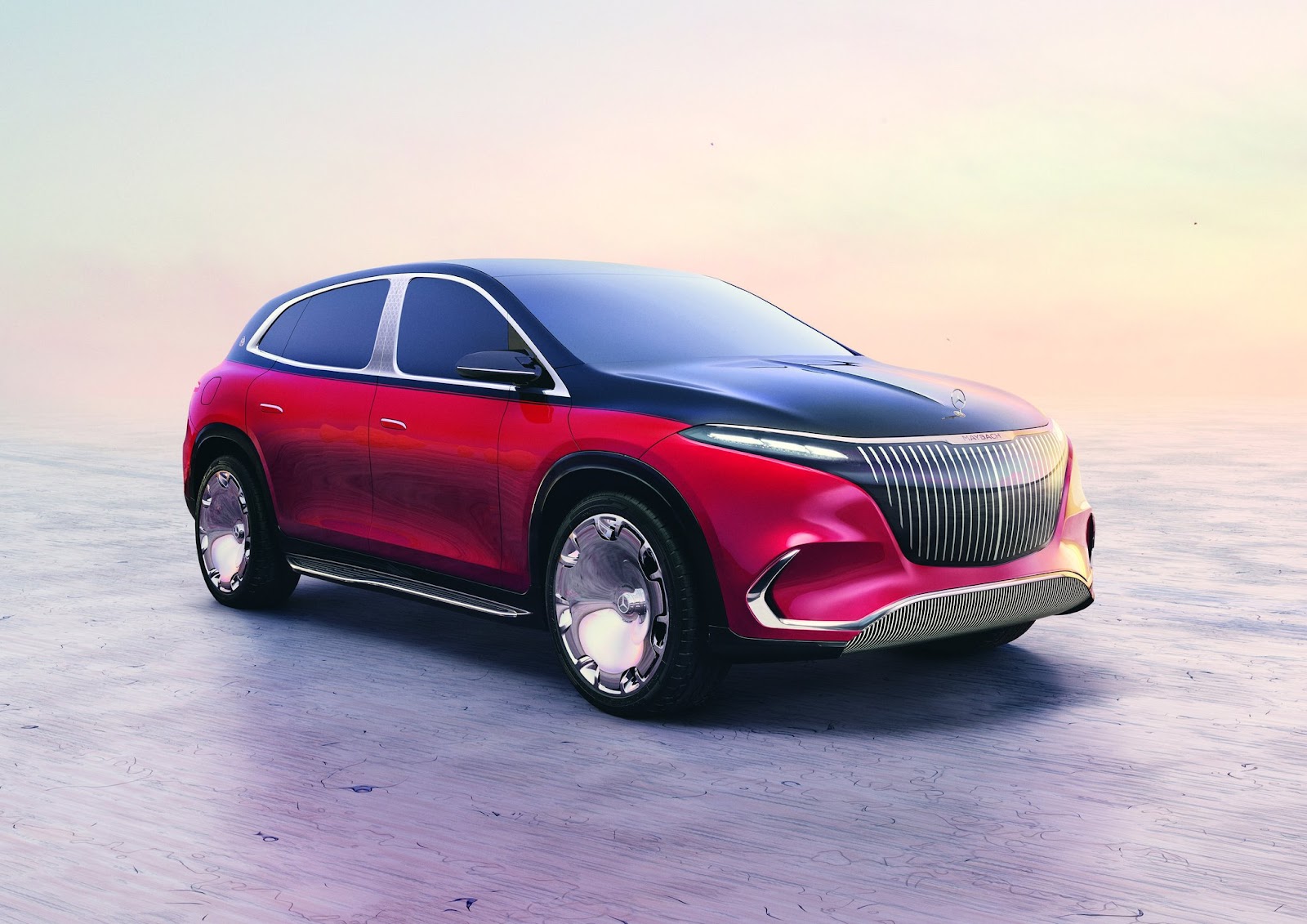 تتمتع سيارة مرسيدس-مايباخ النموذجية EQS SUV بتصميم داخلي غير واقعي بنسخة مايباخ تتمتع سيارة مرسيدس-مايباخ النموذجية EQS SUV بتصميم داخلي غير واقعي بنسخة مايباخ