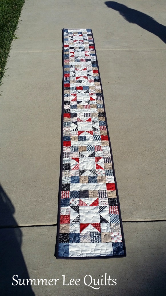 Summer Lee Quilts Freedom Table Runner