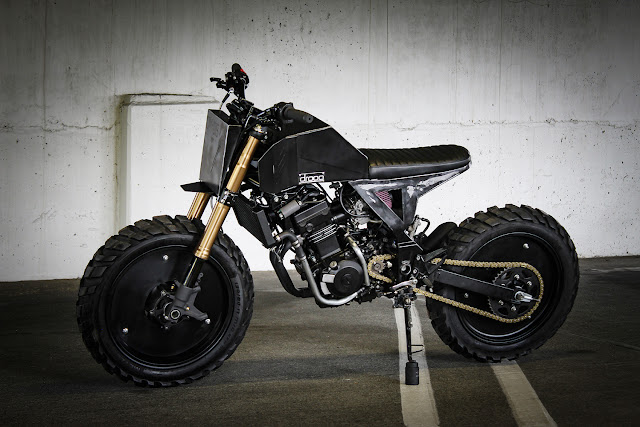 Kawasaki Ninja 250R By Droog Moto Hell Kustom