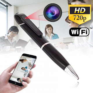 Spy Camera, HD 720P Hidden Camera Pen Mini Body Camera ...