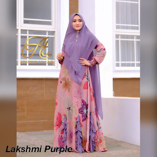Lakshmi Purple 04 - Pakaian Islami 
