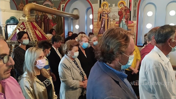 Κυριακή 18 Οκτωβρίου 2020, εορτασμός του Αγίου Ευαγγελιστή Λουκά στην Στυλίδα