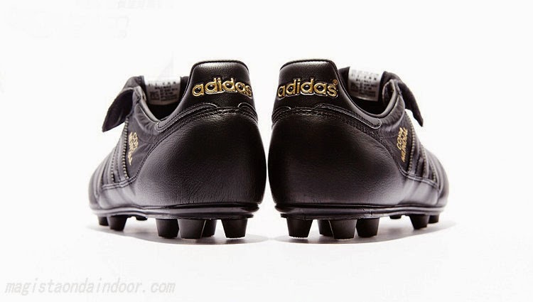 The Football shoes: Adidas all black Copa Mundial new color