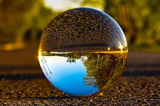 কাচের বলের ছবি  Crystal Glass Ball Images