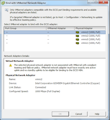 iSCSI Multi Pathing in VMware