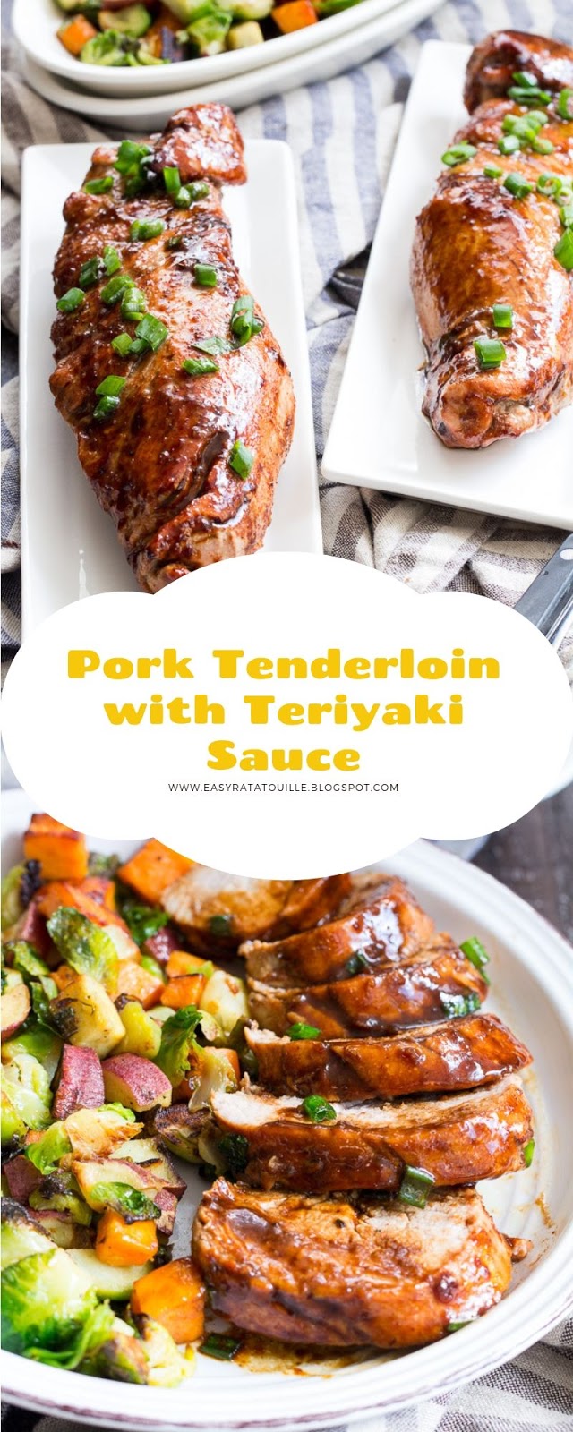 Pork Tenderloin with Teriyaki Sauce