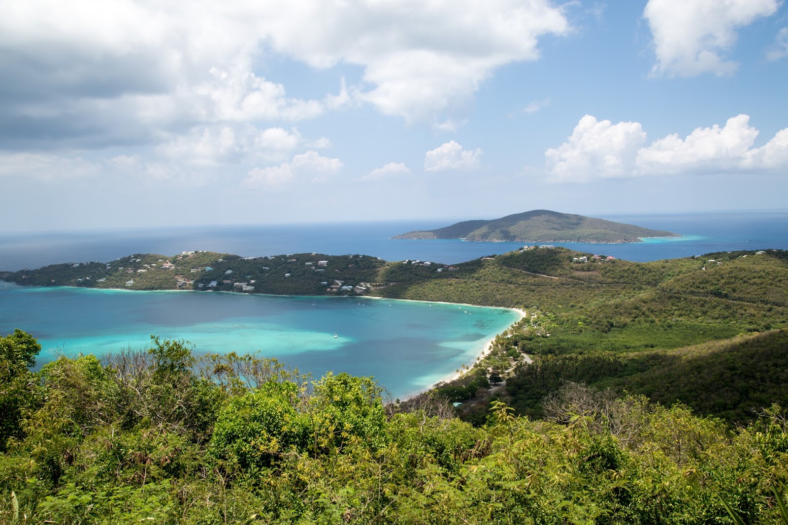 St. Thomas Shore Excursion - Charlotte Amalie, View of Magens Bay, and ...