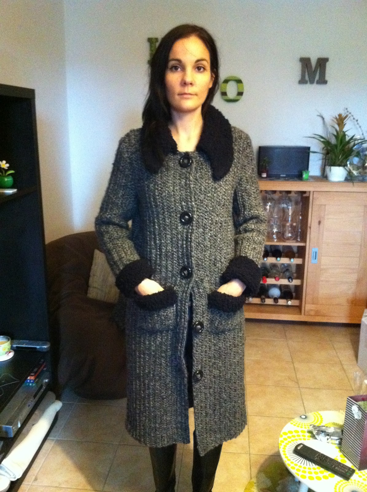 L'?�cureuil fou: Manteau au crochet