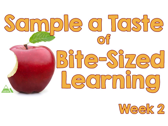 Sample a Taste of Bite-Sized Learning: Week 2 Sample a Taste of Bite-Sized Learning: Week 2