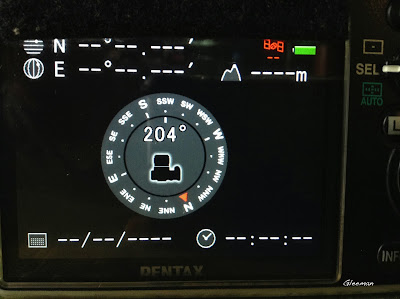 O-GPS1的電子指北針Electronic compass