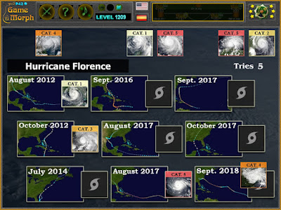 Atlantic Hurricanes 2010 - 2018