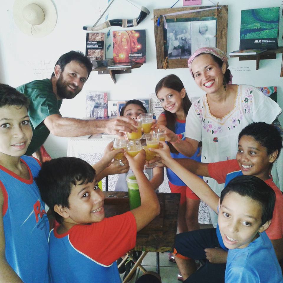 Escolas de Bonito visitando a Casa da Memória Raída