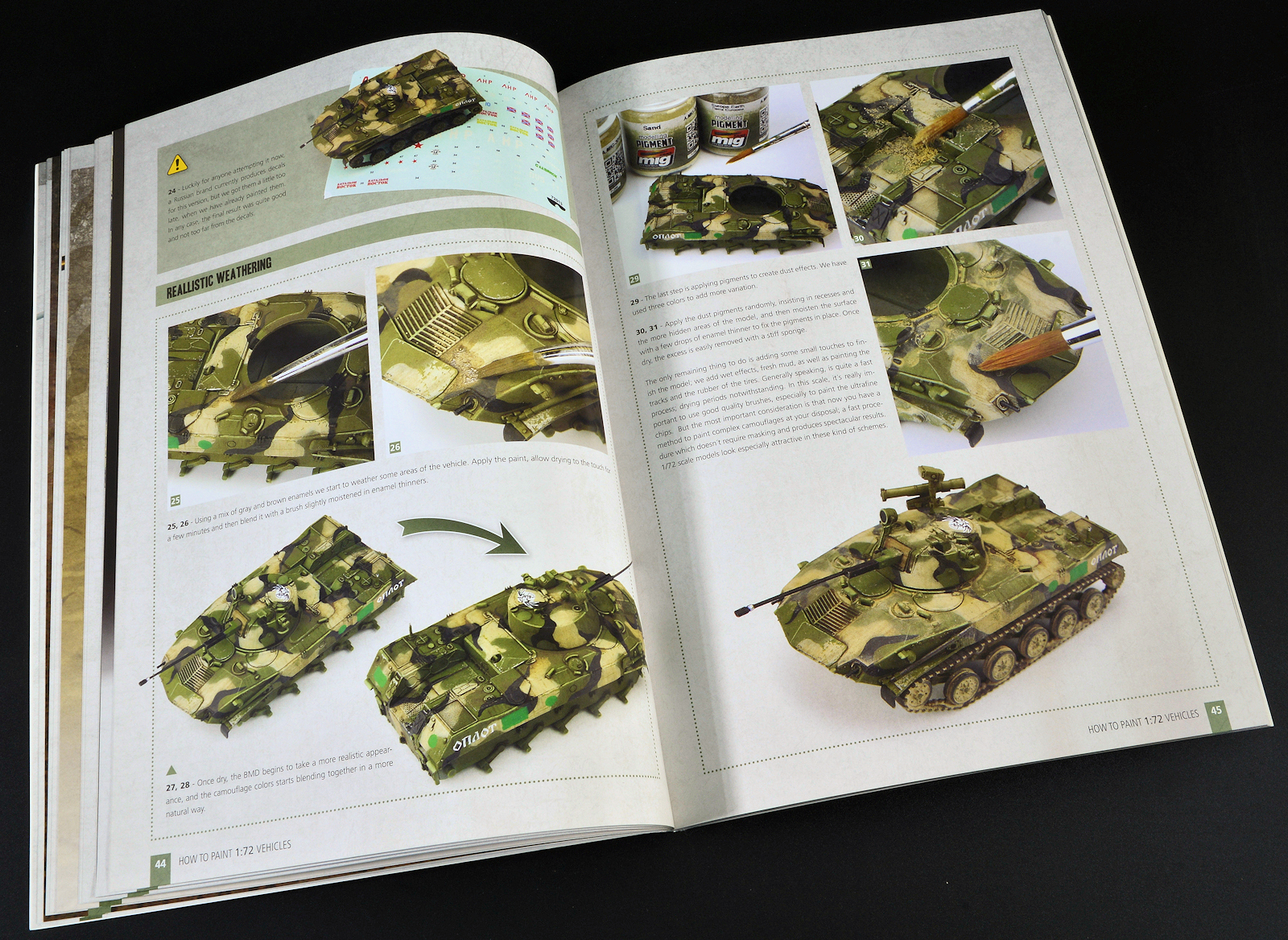 The Modelling News Read n' Reviewed Ammo's How to Paint 172 Military Vehicles