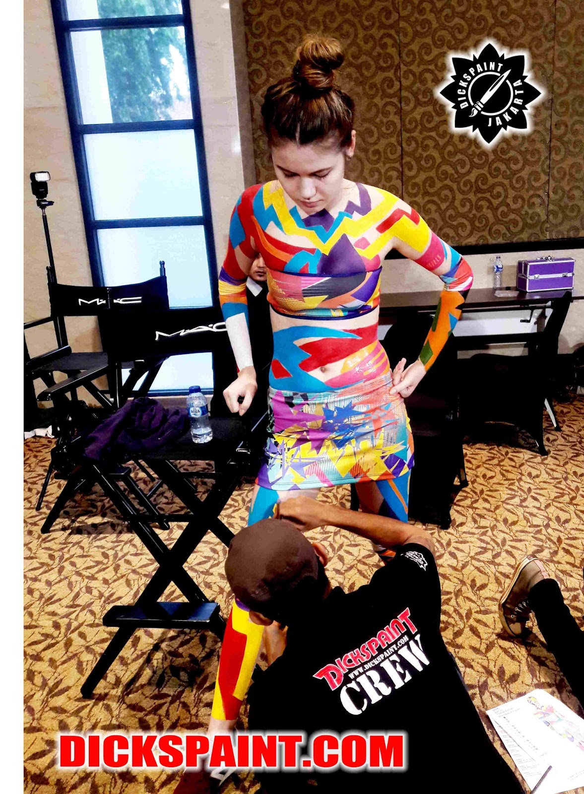 DICKSPAINT Professional Face Body Painting and Tattoo temporary jakarta