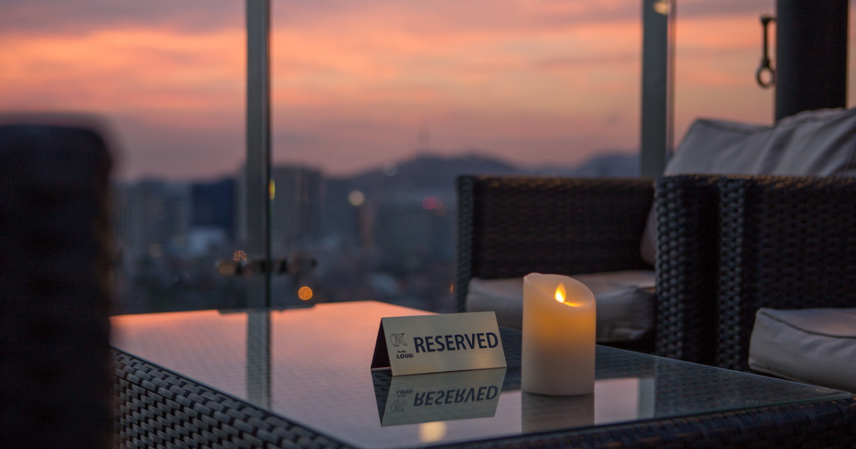 What's Up, Korea?) Seoul night view bar Rooftop Kloud seoul