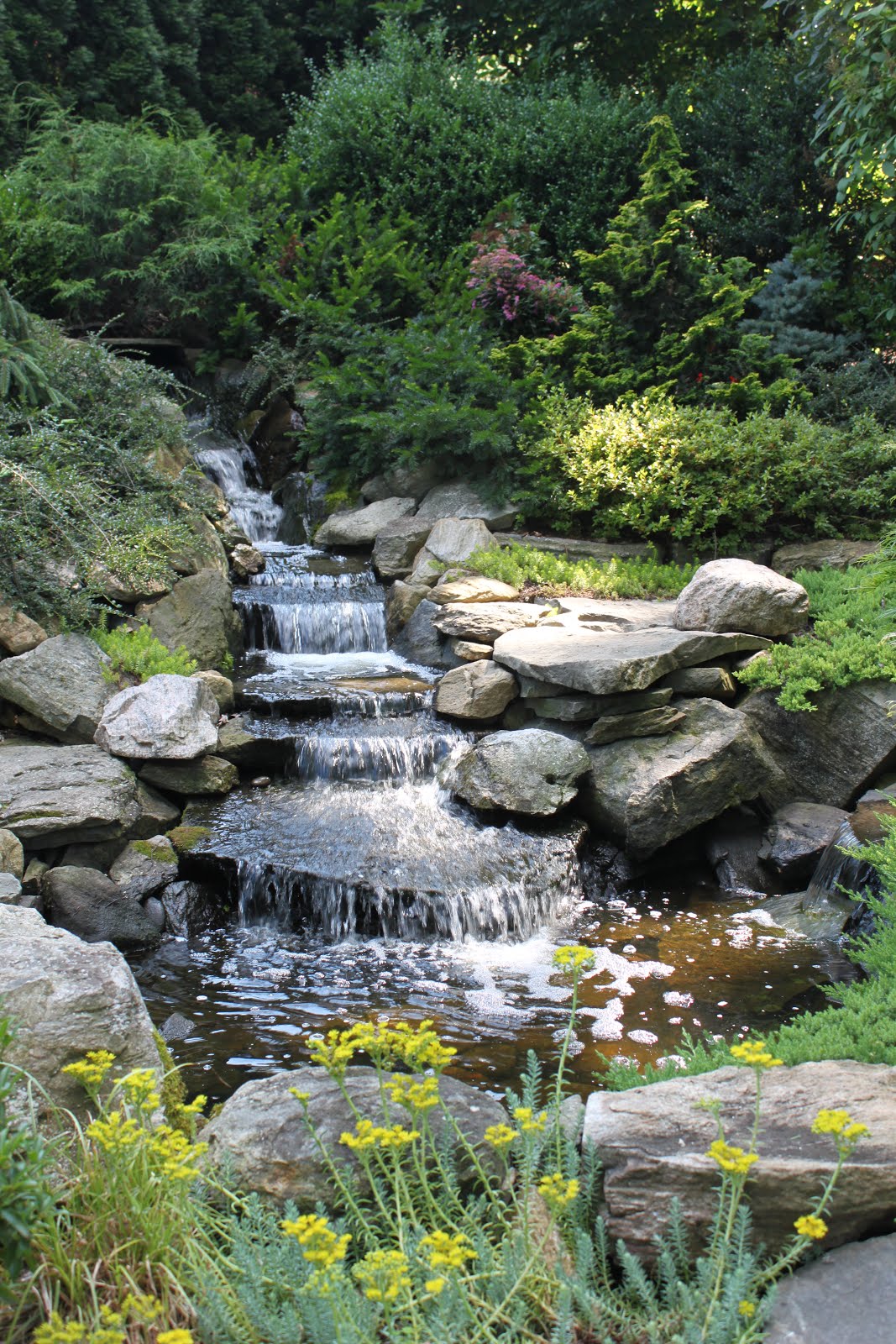 A Waterfall Garden Tour