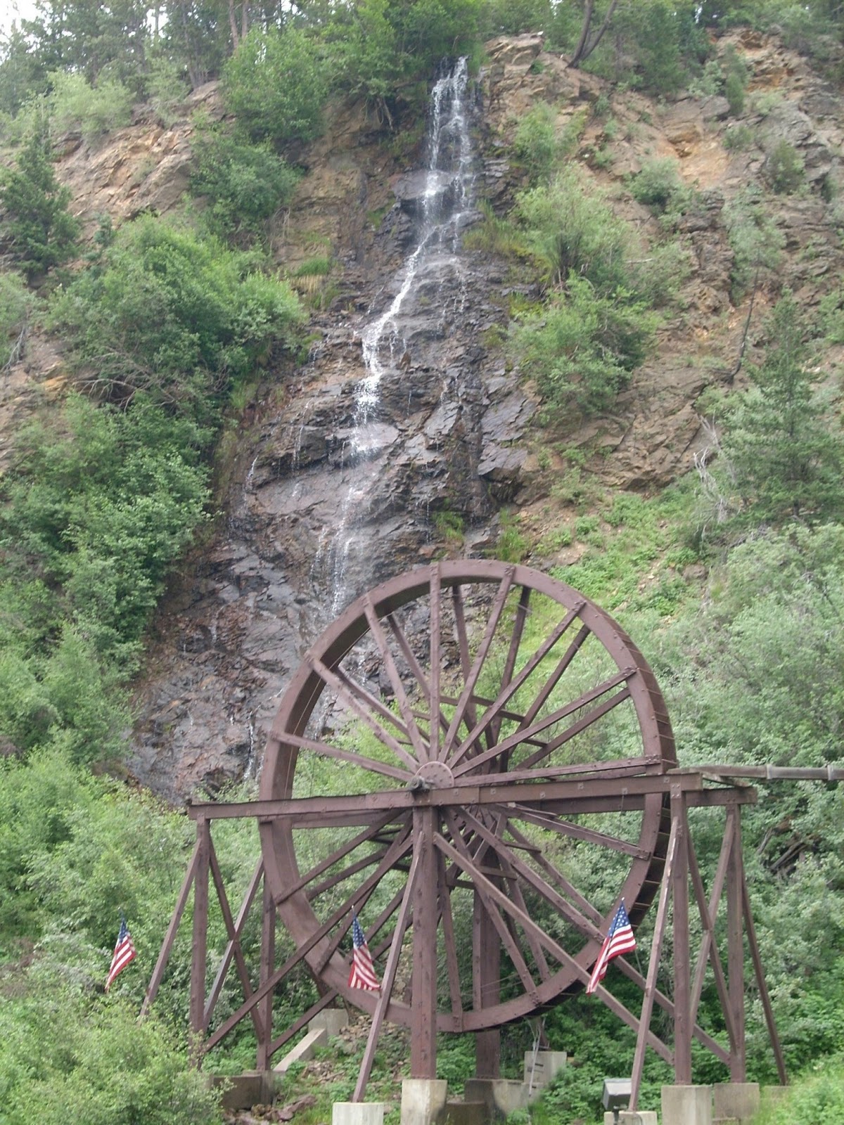 Explore Colorado Charley Taylor Water WheelBridal Veil FallsIdaho Springs
