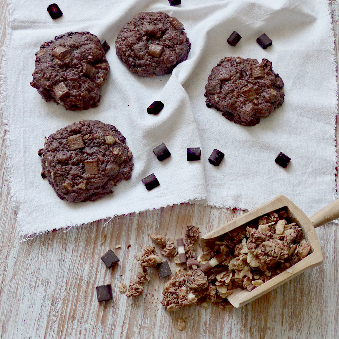 Choco muesli choco cookies | Hierbas y especias