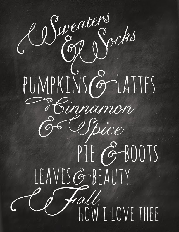 Across My Kitchen Table Gorgeous Fall Chalkboard Printables Across My Kitchen Table Gorgeous Fall Chalkboard Printables