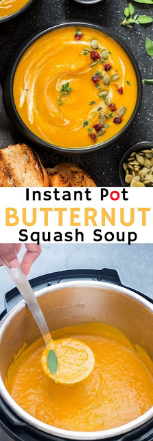 Instant Pot Butternut Squash Soup