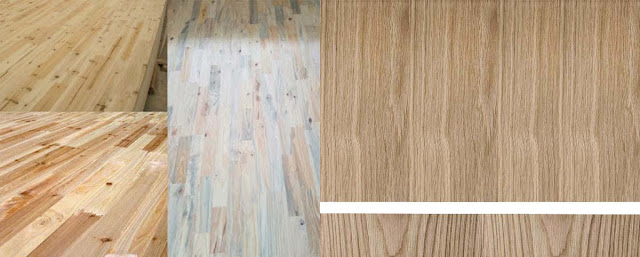 gỗ ghép phủ veneer sồi