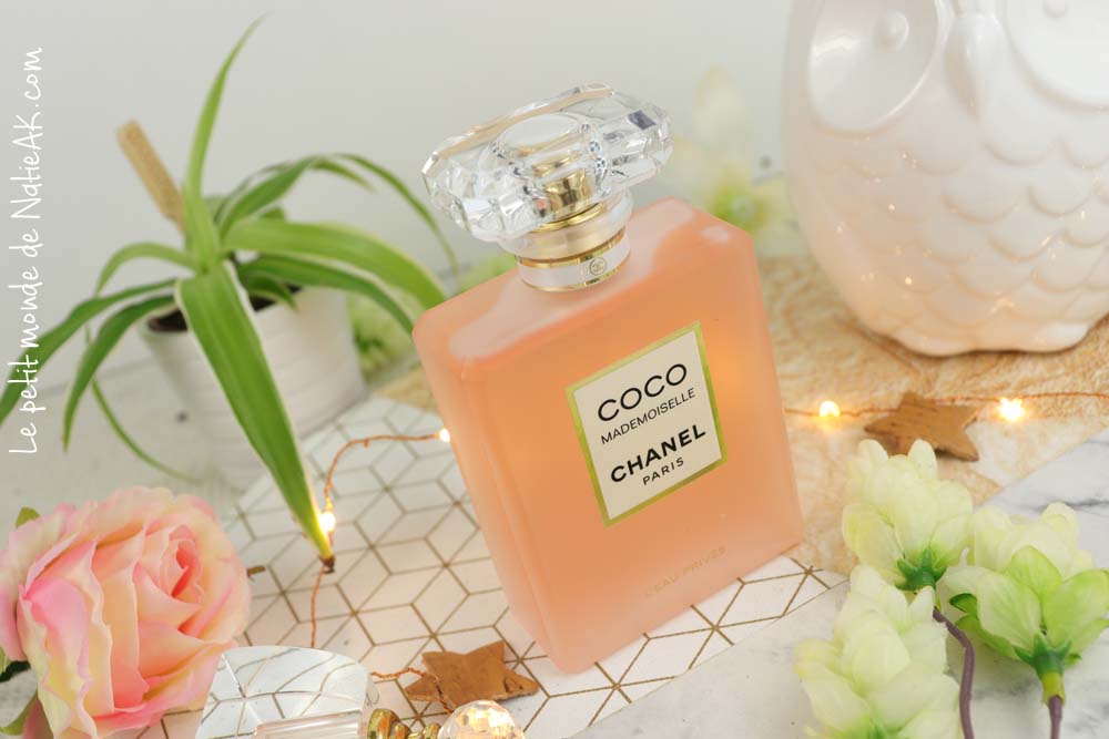 Coco mademoiselle L'eau privée de Chanel un parfum tendre et sensuel