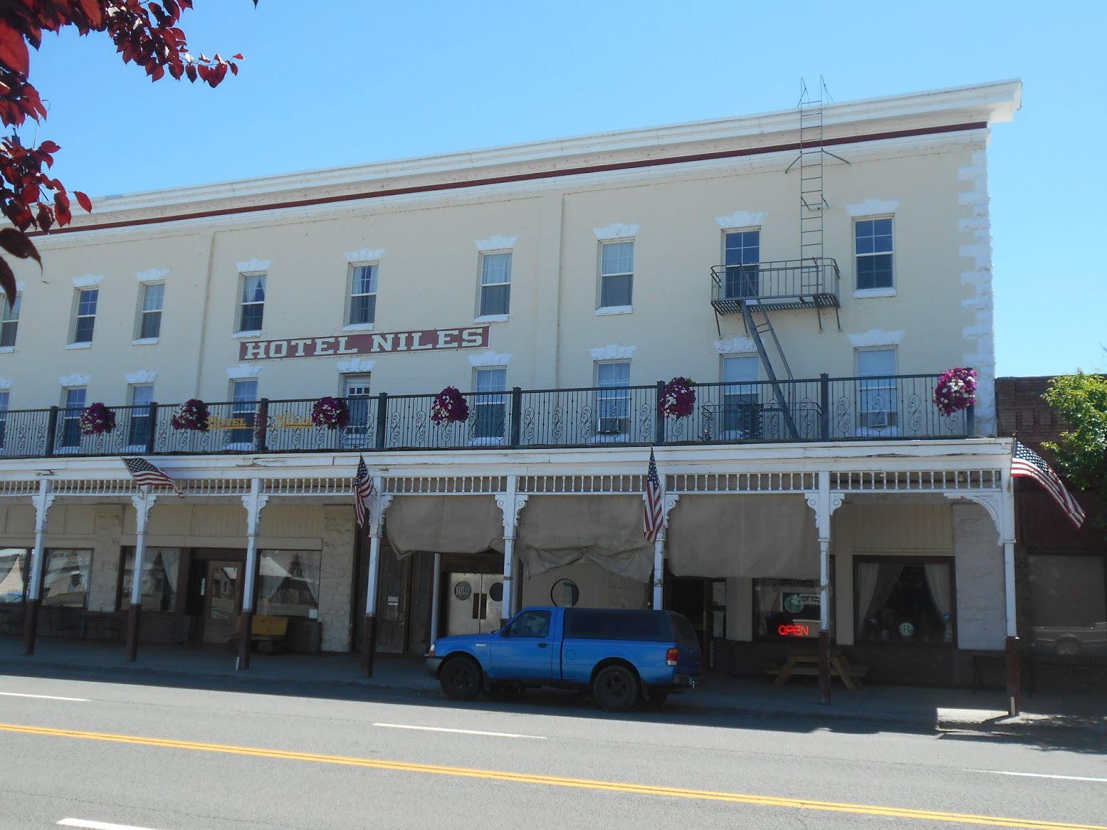A great adventure staying at the Niles Hotel in Alturas, CA