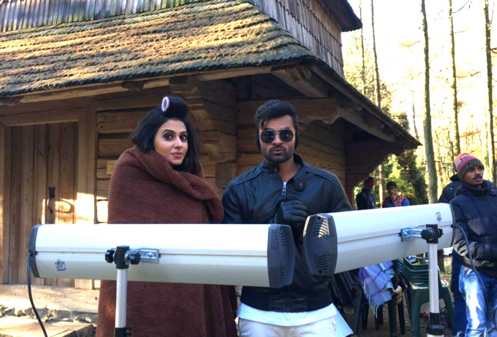 Rakul Preet, Sai Dharam Tej Winner Movie Working Stills Rakul Preet, Sai Dharam Tej Winner Movie Working Stills